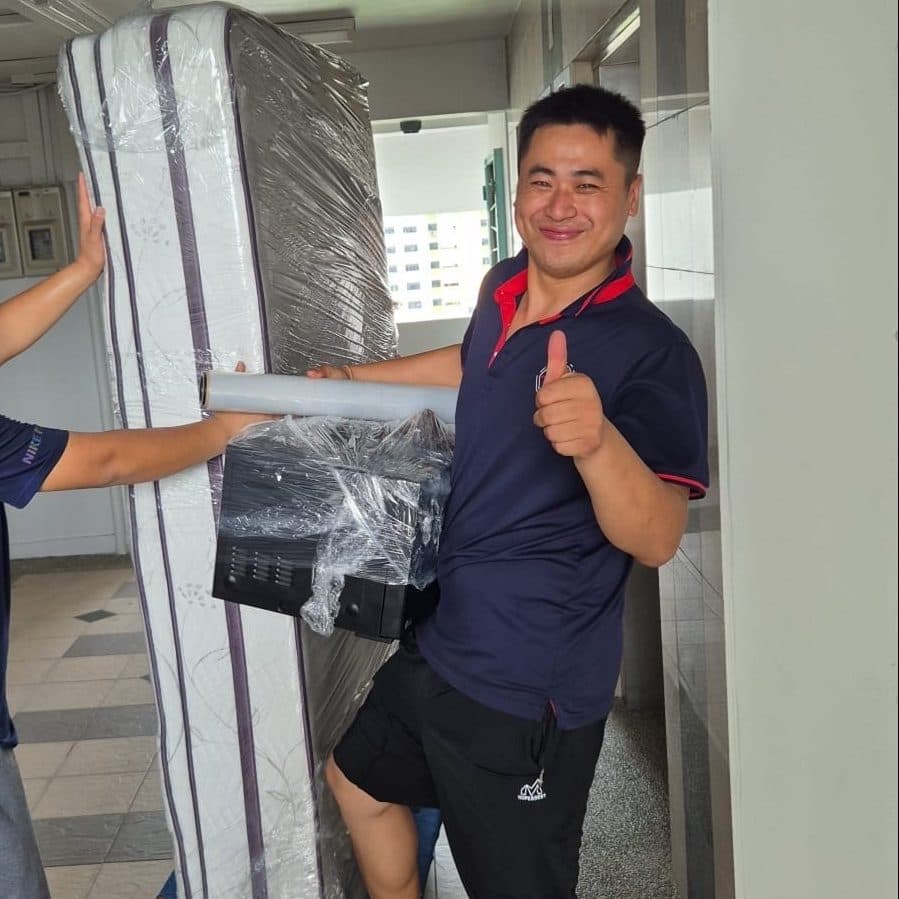 On-site household support crew handling home maintenance tasks